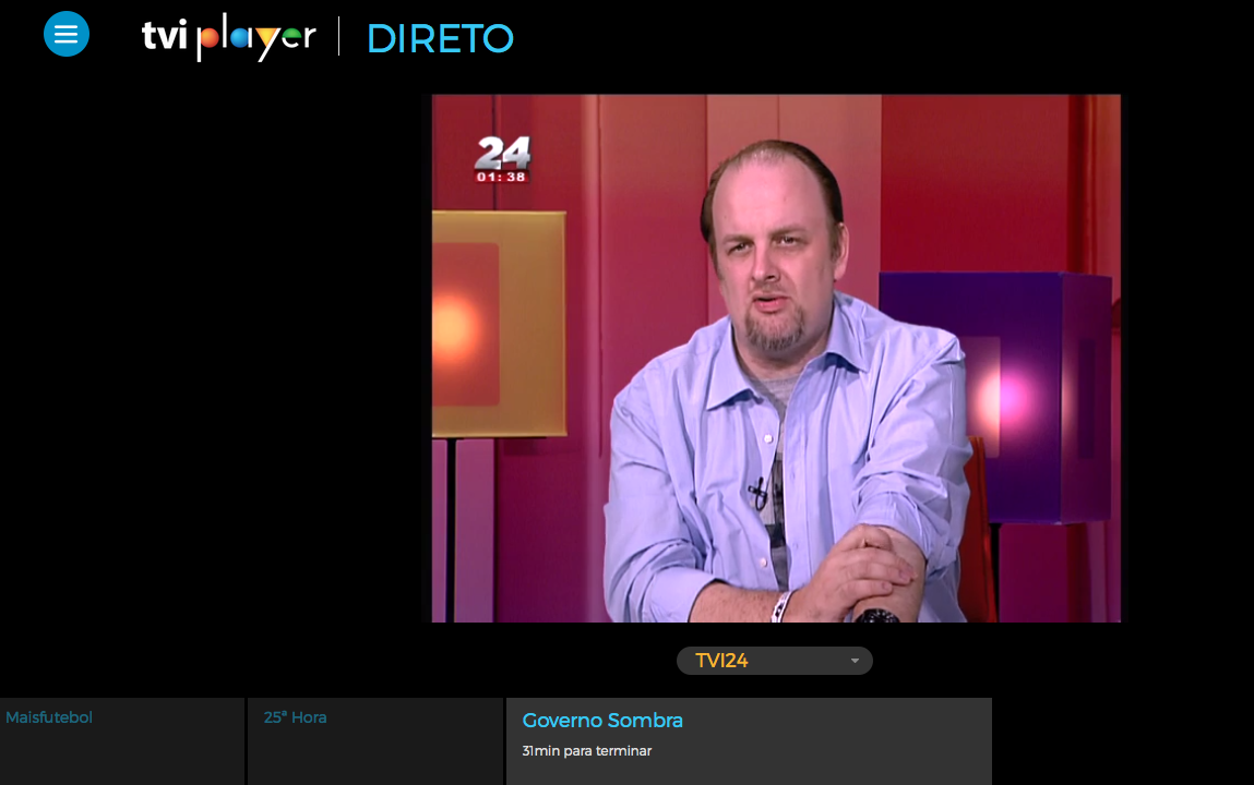 Direto TVI  TVI Player