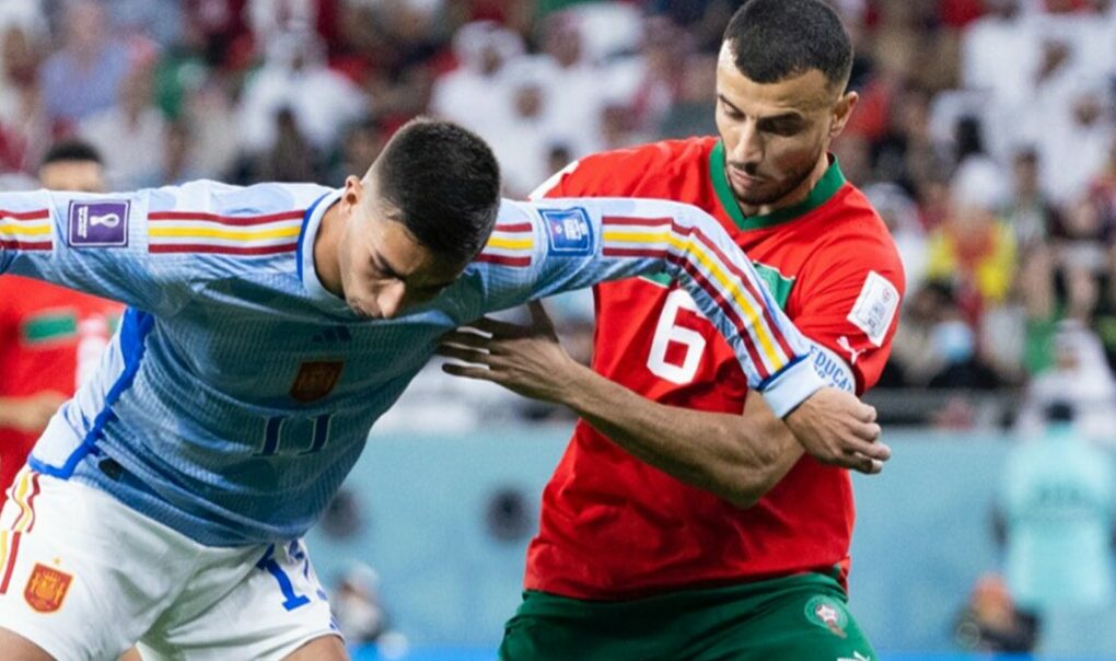 Marrocos faz história contra Espanha e pode defrontar Portugal no Mundial